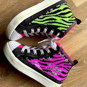 Skechers Kids TWI-Lites 2.0-Neon Muse Sneaker